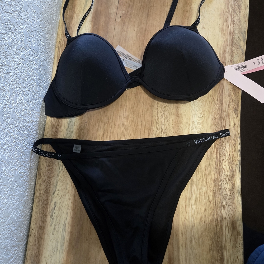 Victoria's Secret Elegant Black Bikini